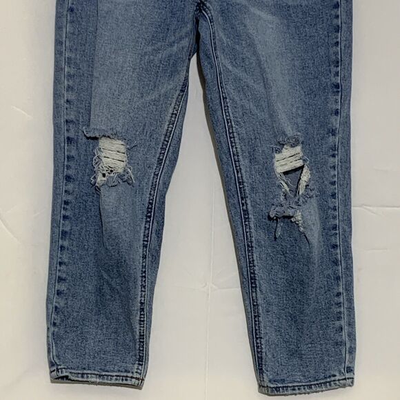 S.O.N.G Classic Mom Jean Womens 1/25 Button Fly Cropped CC - Picture 3 of 5